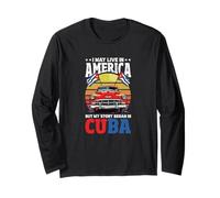 Puedo Vivir en América Pero mi Historia comenzó en Las raíces de Cuba Manga Larga