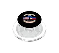 Puedo Vivir en Estados Unidos, Pero mi Historia comenzó en Filipinas Filipino PopSockets PopGrip para MagSafe