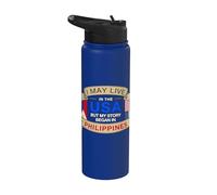 Puedo vivir en Estados Unidos, pero mi historia comenzó en Filipinas Stainless Steel Insulated Water Bottle