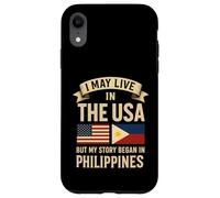 Puedo vivir en los Estados Unidos, pero mi historia comenzó en Filipinas Carcasa para iPhone XR