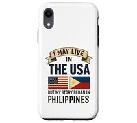 Puedo vivir en los Estados Unidos, pero mi historia comenzó en Filipinas Carcasa para iPhone XR