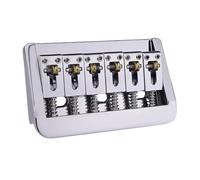 Puente ajustable de aleación de zinc para guitarra eléctrica, 10,5 mm, distancia entre cuerdas para 6 accesorios, puente ajustable duradero