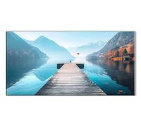 Puente Cordillera Diamond Painting, DIY Diamond Painting Adultos, Cuadros de Cristales Bordado y Punto de Cruz para Home Decoracion Pared, 5D Mosaicos Manualidades Pintura de Diamante 25x50cm J26-1215