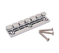 Puente cromado de 6 cuerdas para guitarra eléctrica