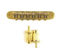 Puente de 6 cuerdas para guitarra Tune-O-Matic, puente de rodillo para guitarra eléctrica con tachuelas, pieza de repuesto
