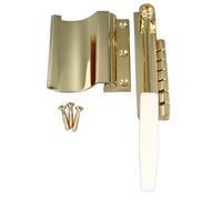 Puente de agudos de guitarra eléctrica de mtlavismo con amplitud ajustable y capacidades de ajuste precisos ideales para la interpretación de música de jazz en las guitarras de la (Gold)