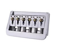 Puente de aleación de zinc ajustable para guitarra eléctrica de 10,5 mm de distancia entre cuerdas, accesorios de guitarra de aleación de zinc ajustable duradera