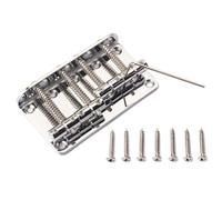Puente de aleación de zinc de 4 cuerdas, piezas de bajo jazz para Fender Chrome 201B-4 Badass