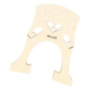 Puente de arce para violonchelo diseñado con precisión que promueve vibraciones óptimas de las cuerdas y configuración sencilla y fácil de usar Durabilidad Puente para violonchelo