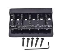 Puente de bajo de 5 cuerdas para E Bass Accesorios para puente de bajo reemplazo para bajo estilo vintage