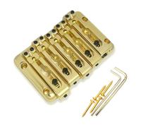 Puente de bajo premium de 5 cuerdas Cuerda individual Espaciado de 15 mm Durabilidad Tono claro Puente bajo personalizable