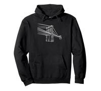 Puente de Brooklyn Nueva York Sudadera con Capucha