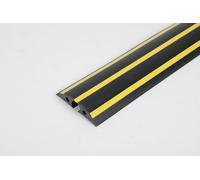 Puente de cable para coche eléctrico tipo 2 - Canaleta plana para cable inferior como protección contra sobrevuelo, resistente a la intemperie, puente de cable exterior para garaje, entrada y espacio