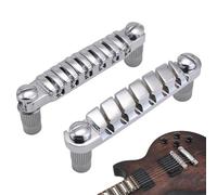Puente de cola para guitarra eléctrica, silla de silla de puente de guitarra eléctrica | Quik Change Tune-O-Matic Guitar Bridge - Suministros de instrumentos de aspecto clásico para conciertos, evento