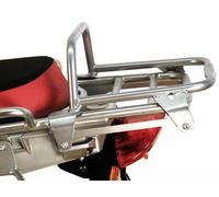 Puente de equipaje de tubo portaequipajes plateado para BMW R 1200 GS Adventu...
