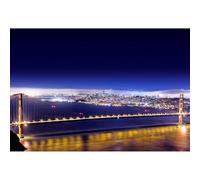 Puente de Golden Gate, San Francisco, adecuado para relajarse para adultos, juegos de ocio y decoración de pared interior, 1500 (87 x 57 cm)