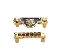 Puente De Guitarra 6 Cuerdas Tigers Face Roller Saddles Cordal Eléctrico Fácil Instalar Puente Guitarra Eléctrica Y Monturas Rodillos