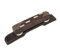 Puente de guitarra acústica de palisandro para mandolina, pieza de repuesto para bajo Hofner, ajustable, #35/16L, duradero