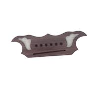 ＡＷＨＡＯ Puente de Guitarra Acústica Rosewood para Guitarra de 6 Cuerdas Accesorio Musical con Ranura para Instalación Rápida Hecho de Madera Resistente y