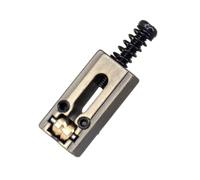 Puente de guitarra con capacidad de cambio rápido de cuerdas, construcción de metal, adecuado para sistemas de trémolo estándar