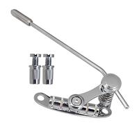 Puente de guitarra con placa de tracción, tope de repuesto, soporte eléctrico para cuerdas Tremolo Enduring
