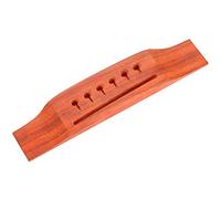 Puente de Guitarra de 6 Cuerdas, Rosewood Bridge Saddle para Guitarra Folk Acústica de 6 Cuerdas Accesorio Partes