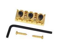 Puente de guitarra de aleación de zinc de instalación rápida de 42 mm y 43 mm, estabilizador de trémolo para doble sistema, piezas de guitarra eléctrica, tuerca de bloqueo
