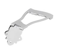 Puente de Guitarra de Jazz Hueco, Piezas de Repuesto para Guitarra Eléctrica, Accesorios para Instrumentos Musicales, Accesorios de Rendimiento (SILVER)