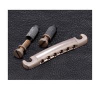 Puente De Guitarra Eléctrica Con Encordado De Aleación De Aluminio, Base Fija Ultraligera reemplazo de guitarra puente(Old color)