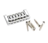Puente de guitarra eléctrica con tornillos, asiento de carga superior rígido, accesorios de instrumentos musicales, color dorado