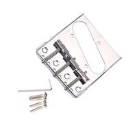 Puente de guitarra eléctrica de 3 sillines con tornillos y llave inglesa, piezas de repuesto vintage con tornillos
