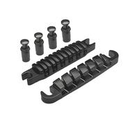 Puente de guitarra eléctrica de 6 cuerdas, cuerda colgante individual, sillín de guitarra dividido, accesorios de guitarra