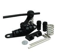 Puente de guitarra eléctrica de estilo con tornillos, barra de parada, pieza trasera, trémolo, abrazadera de bloqueo negra for LP for guitarras SG(BK)