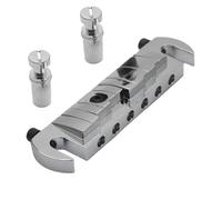 Puente de guitarra eléctrica, piezas de guitarra de estilo vintage para uso profesional, accesorio de instrumento para actuación, grabación de estudio, configuración de escenario, escuela y práctica