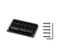 Puente de guitarra fijo de cola dura de 6 cuerdas con tornillos y