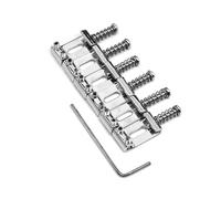 Puente De Guitarra Guía De Cuerdas Para Guitarra Eléctrica De Borde Plegable Puente Código Tabla De Cuerdas Barra De Cuerdas Inferior(6 pieces)