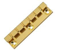 ＡＷＨＡＯ Puente de Guitarra, Herrajes Resistentes para Instrumentos, Repuesto Profesional, Accesorio de Cuerdas Portátil para Puentes de Arpa Fijos, Oro