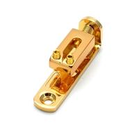 Puente de guitarra individual con tornillo de llave for guitarra de 3/4/5/6/7/8 cuerdas, caja de cigarros, piezas de Banjo, 7 Uds.(Gold 7 Pcs)