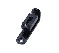 Puente de guitarra individual con tornillo de llave for guitarra de 3/4/5/6/7/8 cuerdas, caja de cigarros, piezas de Banjo, 7 Uds.(Black 7 Pcs)