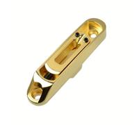 puente de guitarra Juego De 4 Bajos Individuales De 4 Cuerdas Con Puente Y Cordal Cromados Y Dorados(Gold)