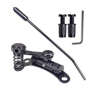 Puente de guitarra para principiantes Guitarra Eléctrica Jazz Tremolo Bridge Tailpiece Accesorios Para Principiantes(Bk)