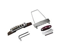 Puente de guitarra para principiantes Juego De Puente Para Guitarra Eléctrica Jazz De 6 Cuerdas Rodamientos De Bolas Traseros