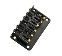 Puente de guitarra para principiantes Puente Con Rodamiento De Bolas De 78/65MM Contrapunto Para Guitarra Eléctrica Tablero Trasero De Carga Superior(Bk 65mm)