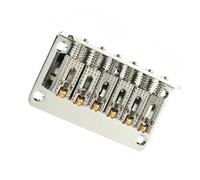Puente de guitarra para principiantes Puente Con Rodamiento De Bolas De 78/65MM Contrapunto Para Guitarra Eléctrica Tablero Trasero De Carga Superior(Silver 65mm)