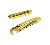 Puente de guitarra Piezas De Repuesto Para Puente Guitarra Eléctrica LP Estándares Amantes La Música(Gold)