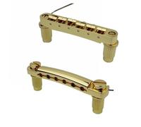 Puente De Guitarra Puente De Cordal Con Barra De Tope Y Anclajes Para Guitarra LP SG(Gold)
