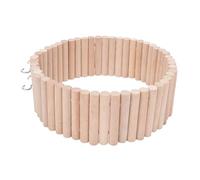 Puente de hámster, flexible de madera, escalera de animales pequeños, de juego resistente, accesorio de jaula flexible, puente de escalada interactivo para ratón, chinchilla, reptil