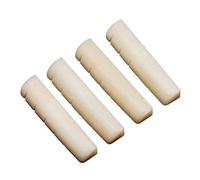 Puente de hueso de guitarra acústica y tuerca para guitarra acústica de 6 cuerdas, repuesto de tuerca de sillín de hueso de ganado real