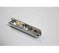 Puente de latón cromado para guitarra eléctrica, 1 unidad