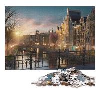 Puente de Lewis de Torrens Puzzles 300 Piezas para Adultos Juego De Rompecabezas Educational Game Cumpleaños para Decoración del Hogar Stress Relief 300pcs (40x28cm)